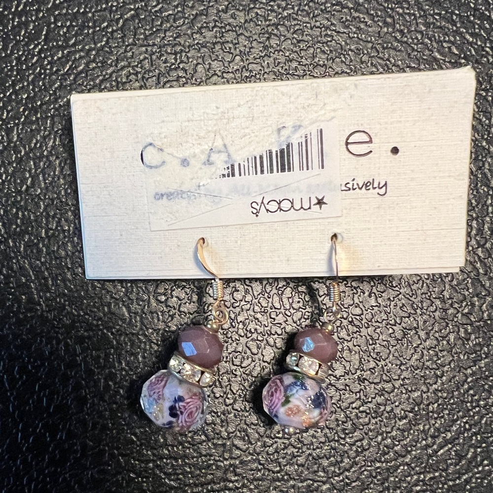 🤩 $5 SALE! 🤩 NWT C.A.K.E. created by Ali Khan exclusively earrings